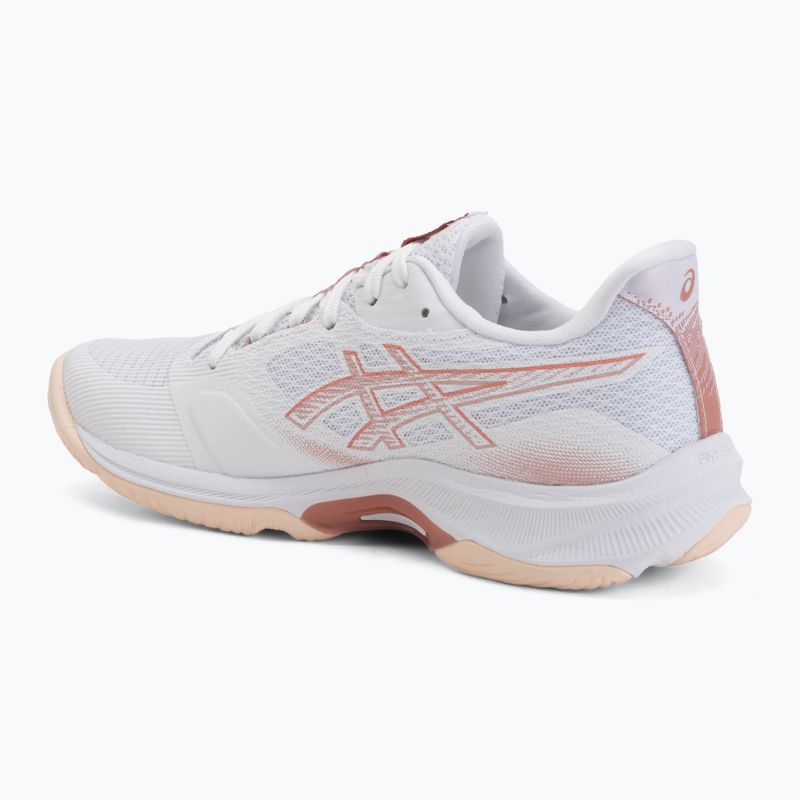 Buty damskie ASICS Netburner Ballistic FF 4 white/rose rouge 3