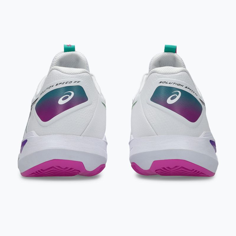 Buty do tenisa męskie ASICS Solution Speed FF 4 Clay white/digital sakura 5
