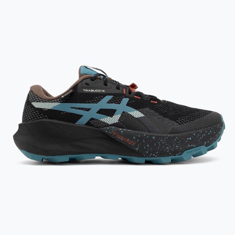 Buty do biegania męskie ASICS Trabuco 14 GTX black/misty pine 2
