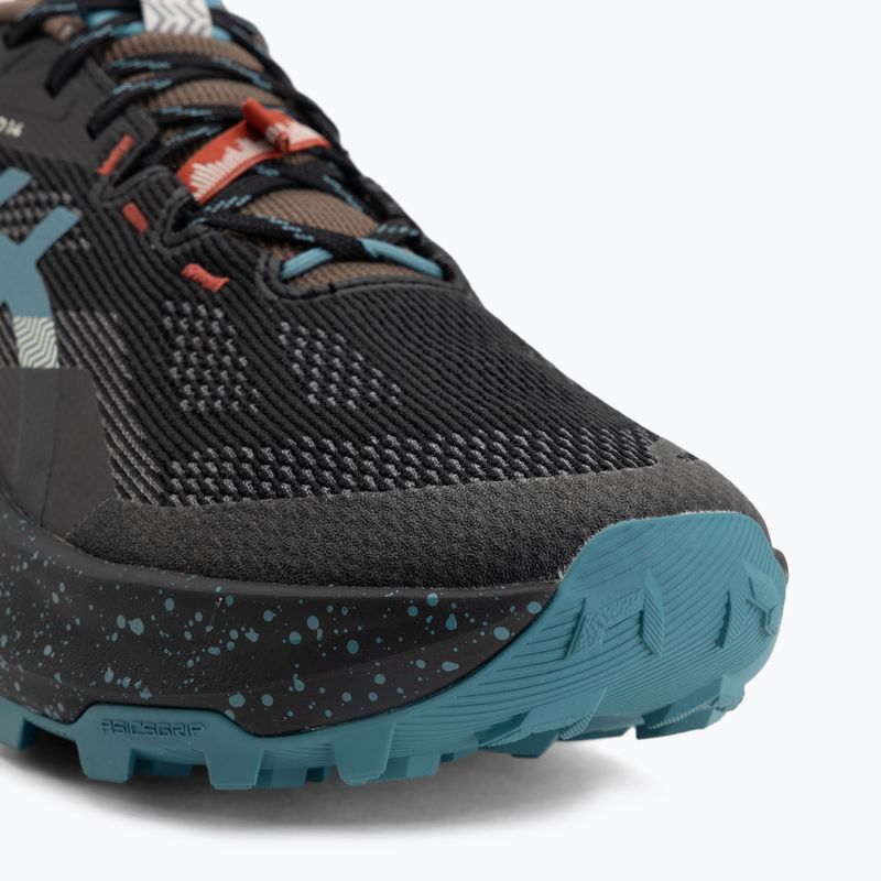 Buty do biegania męskie ASICS Trabuco 14 GTX black/misty pine 7