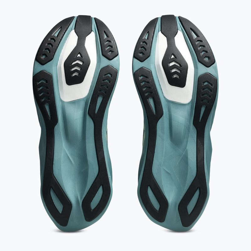 Buty do biegania męskie ASICS Novablast 6 foggy teal/illuminate yellow 5