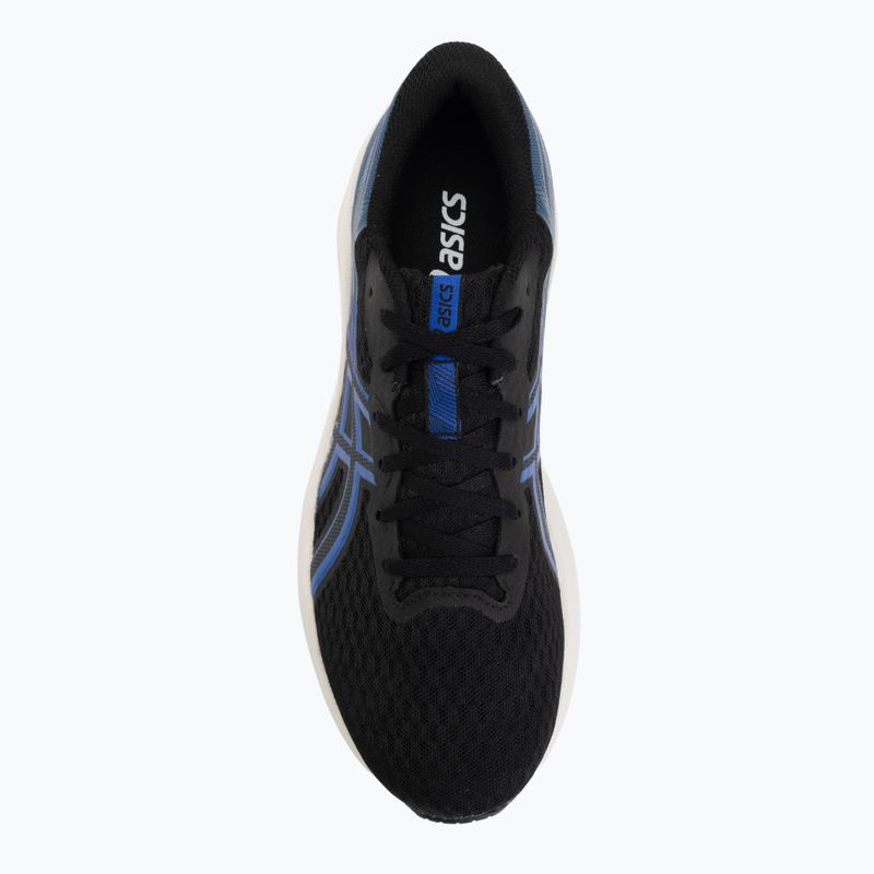 Buty do biegania męskie ASICS Patriot 14 black/neon blue 5