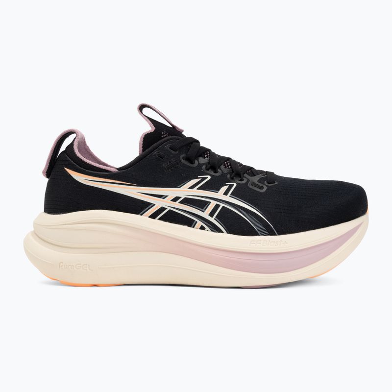 Buty do biegania damskie ASICS Gel-Nimbus 28 black/taro purple 2
