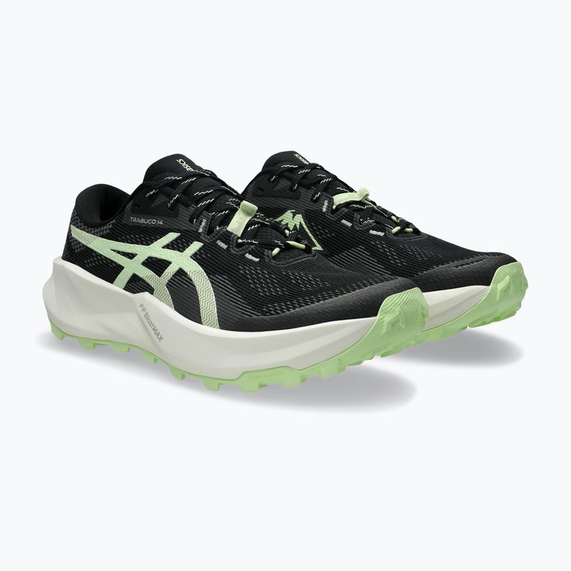 Buty do biegania męskie ASICS Trabuco 14 black/illuminate yellow 8