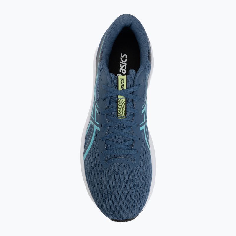 Buty do biegania męskie ASICS Patriot 14 grand shark/energy aqua 5