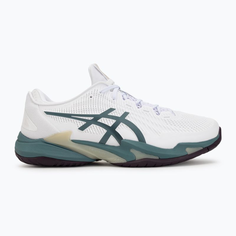 Buty do tenisa męskie ASICS Court FF 3 white/foggy teal 2