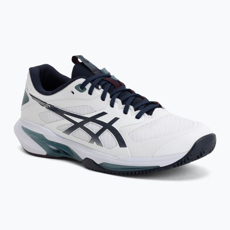Buty do tenisa męskie ASICS Solution Speed FF 4 Clay white/midnight
