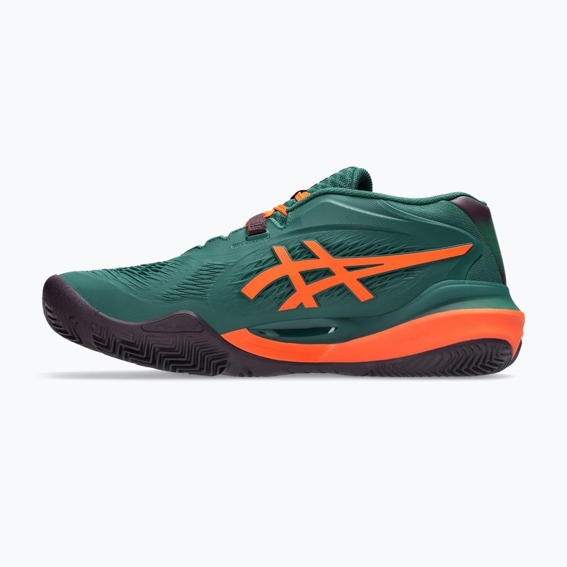 Buty do padla męskie ASICS Gel-Resolution X saba jewel green/energy orange 2