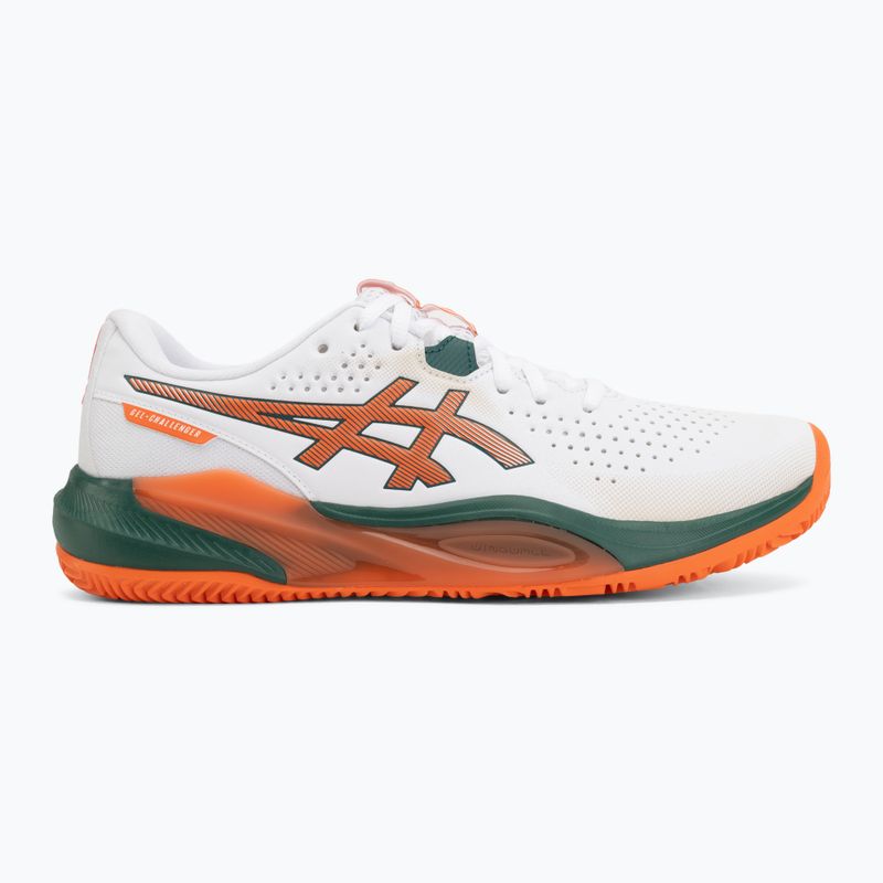 Buty do padla męskie ASICS Gel-Challenger 15 Padel white/energy orange 2
