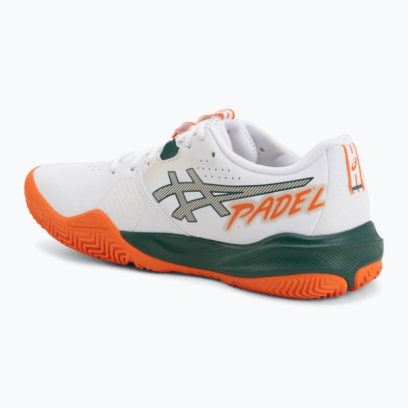 Buty do padla męskie ASICS Gel-Challenger 15 Padel white/energy orange 3