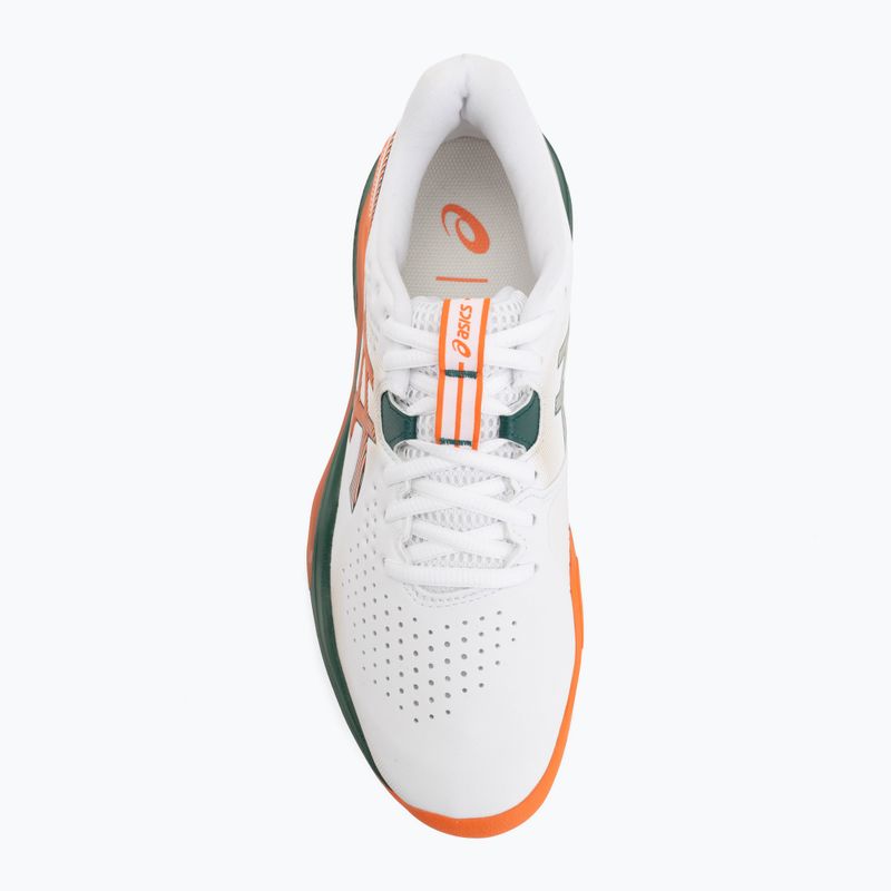 Buty do padla męskie ASICS Gel-Challenger 15 Padel white/energy orange 5