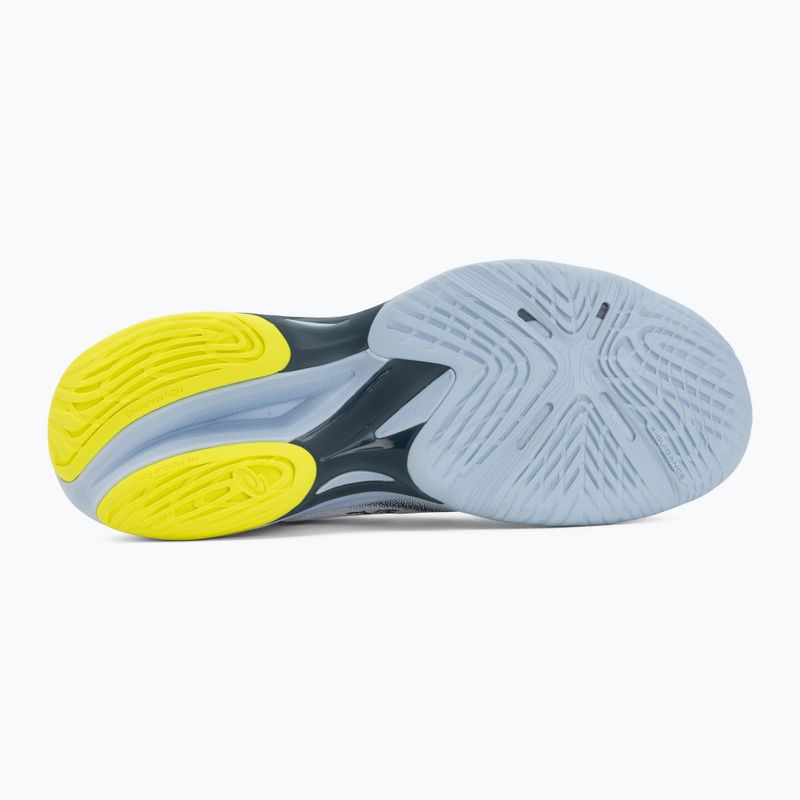 Buty męskie ASICS Netburner Ballistic FF 4 white/raw indigo 4