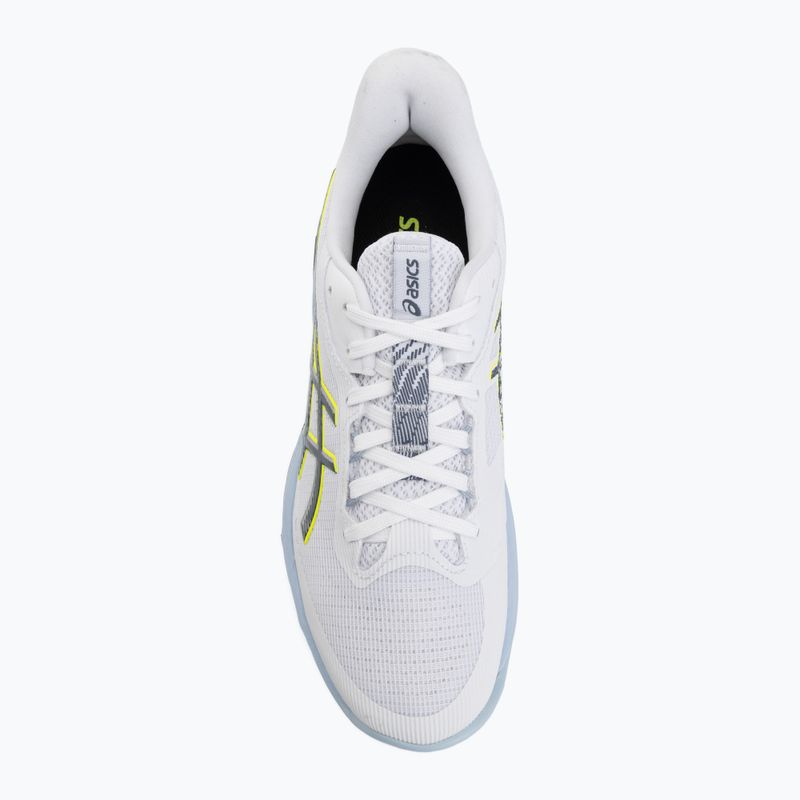 Buty męskie ASICS Netburner Ballistic FF 4 white/raw indigo 5