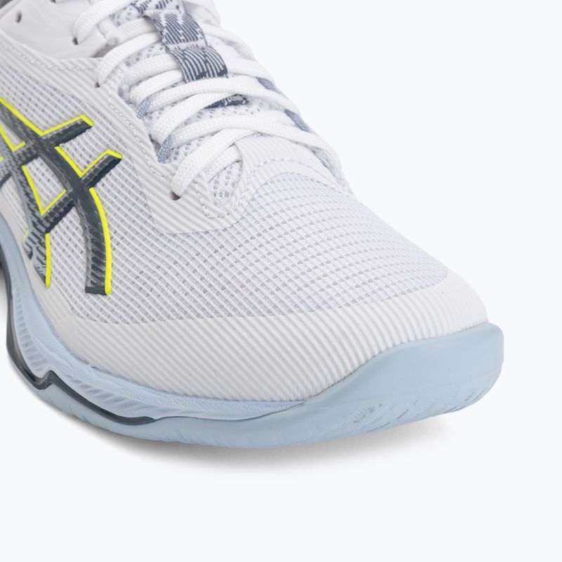 Buty męskie ASICS Netburner Ballistic FF 4 white/raw indigo 7