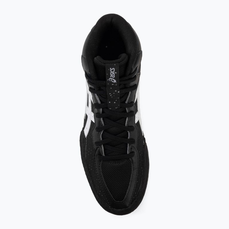 Buty zapaśnicze dziecięce ASICS Matflex 8 GS black/white 5