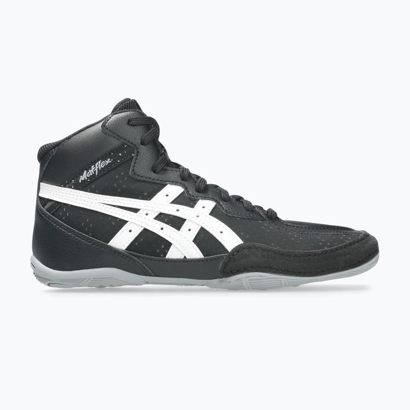 Buty zapaśnicze dziecięce ASICS Matflex 8 GS black/white 9