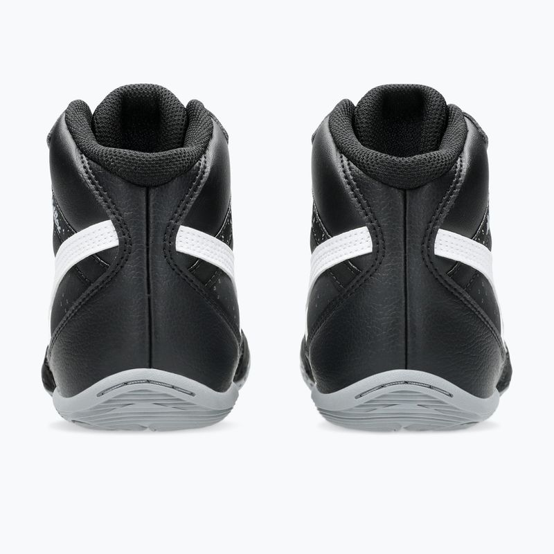 Buty zapaśnicze dziecięce ASICS Matflex 8 GS black/white 10