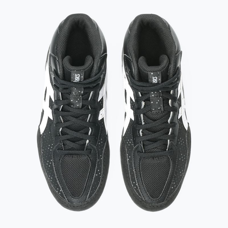 Buty zapaśnicze dziecięce ASICS Matflex 8 GS black/white 11