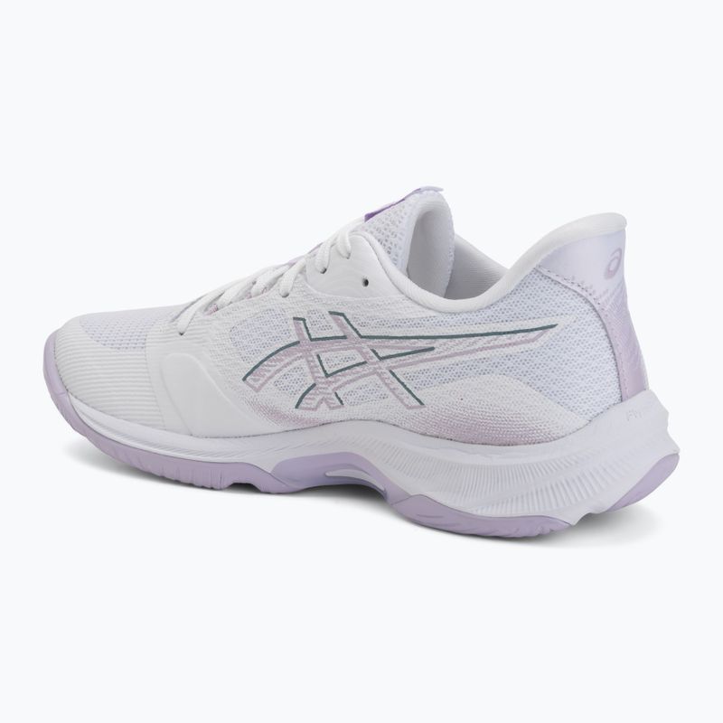 Buty damskie ASICS Netburner Ballistic FF 4 white/dahlia 3