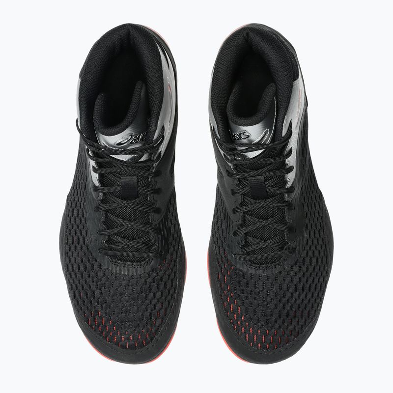 Buty zapaśnicze ASICS Split Elite black/red snapper 14