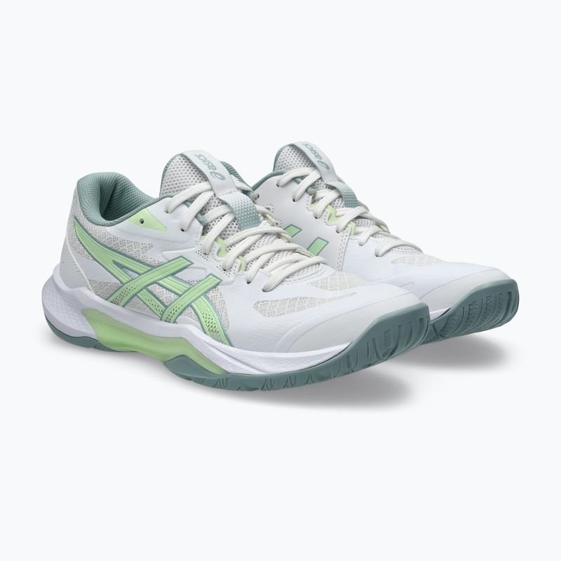 Buty do siatkówki damskie ASICS Gel-Tactic 13 white/illuminate yellow 8