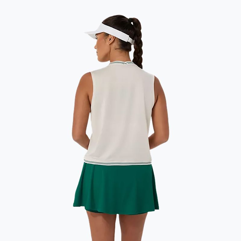 Koszulka tenisowa damska ASICS Game Sleeveless Top W soft oat 2