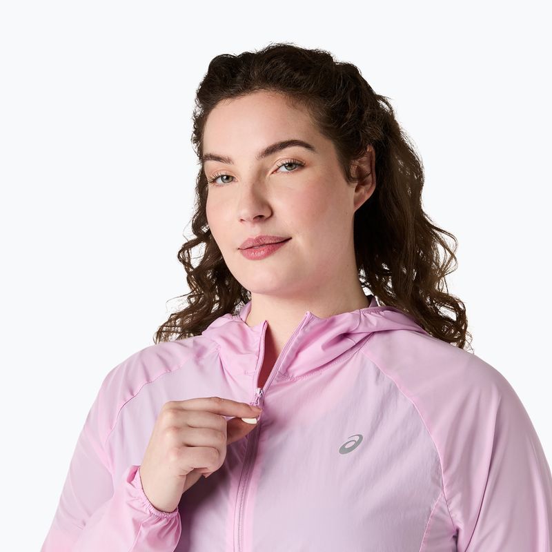 Kurtka do biegania damska ASICS Road Packable Jacket hazy lilac 5