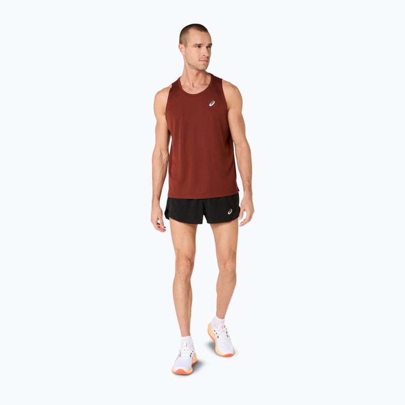 Koszulka do biegania męska ASICS Core Singlet singed red 2