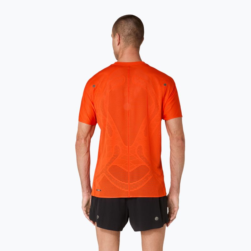 Koszulka do biegania męska ASICS Metarun Top cherry tomato 3