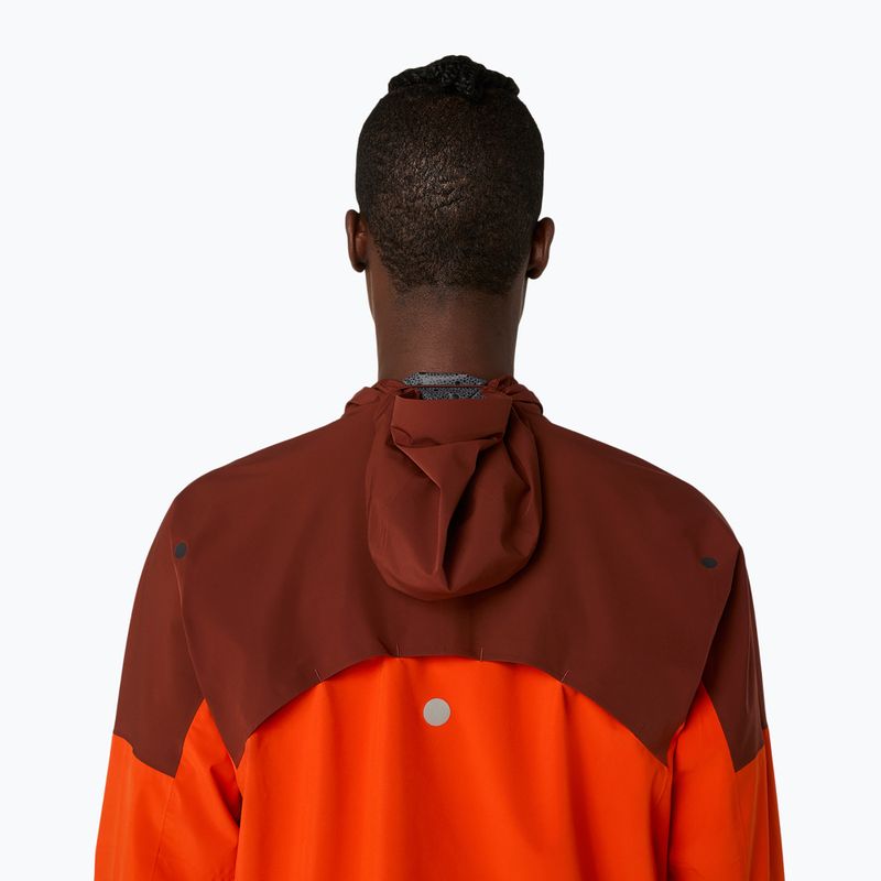 Kurtka do biegania męska ASICS Metarun Legend Jacket cherry tomato/singed red 6
