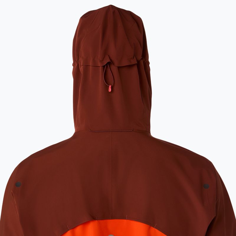 Kurtka do biegania męska ASICS Metarun Legend Jacket cherry tomato/singed red 7