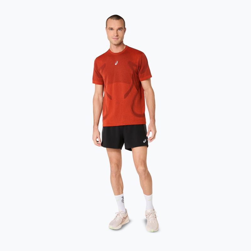 Koszulka do biegania męska ASICS Road Seamless singed red 2