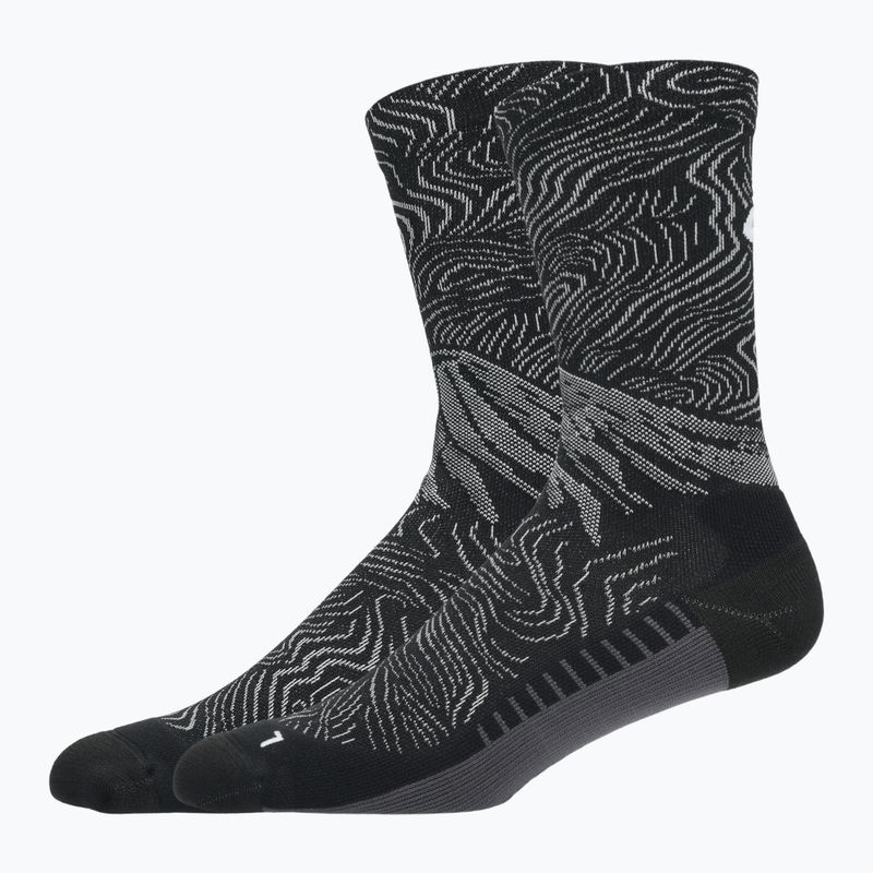 Skarpety ASICS Fujitrail Graphic Crew black/cloud grey 2