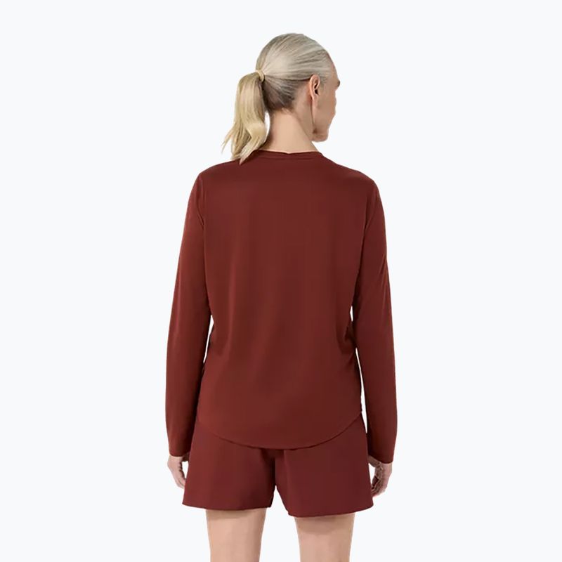 Longsleeve do biegania damski ASICS Core Top singed red 2