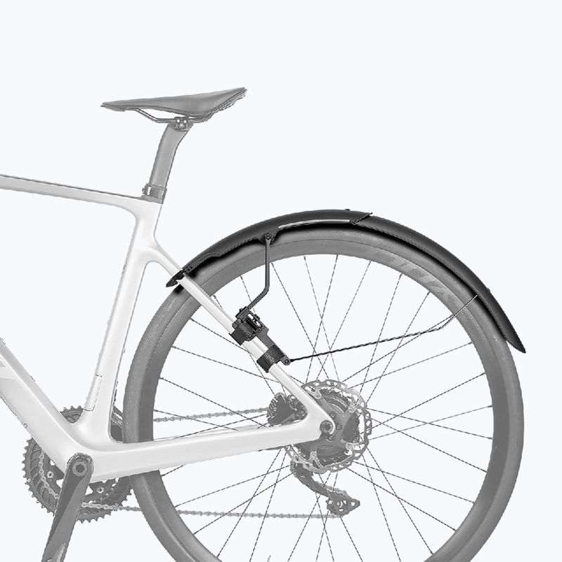 Błotniki rowerowe Topeak Tetrafender R1&R2 Road set black 9