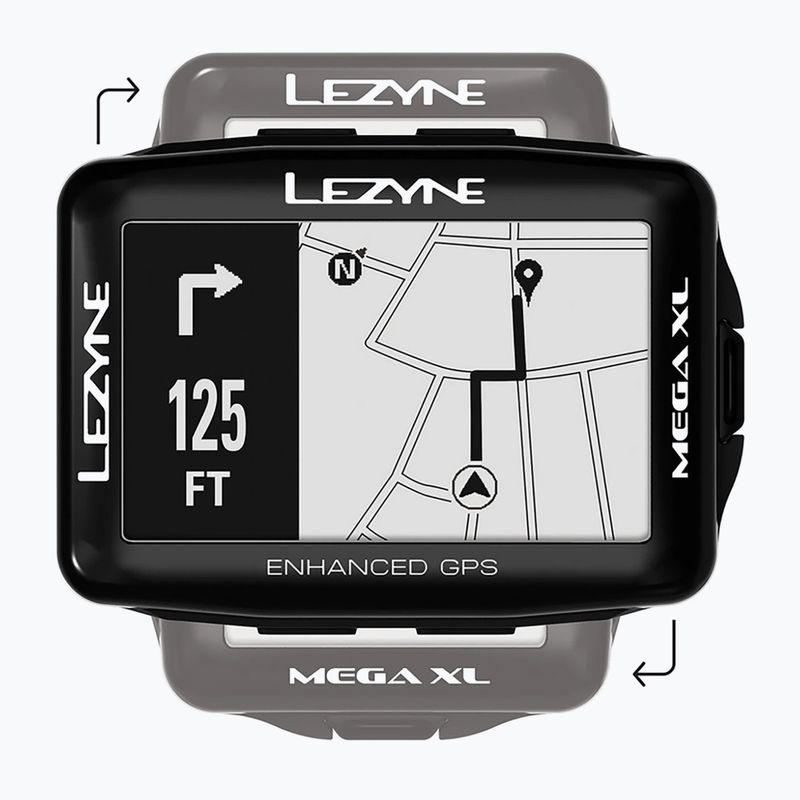Licznik rowerowy Lezyne Mega XL GPS HRSC Loaded set
