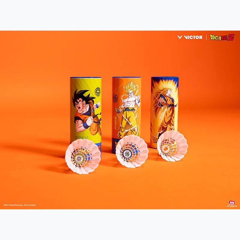 Lotki do badmintona VICTOR Dragon Ball Z Synthetic 3 szt. sodalite blue 2