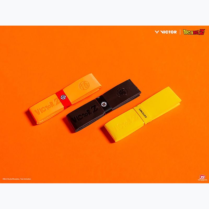 Owijka do rakiet badmintonowych VICTOR Dragon Ball Z Grip neon yellow 2