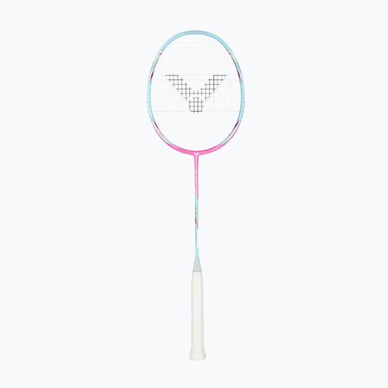 Rakieta do badmintona VICTOR DriveX 6SP QM fluorescent rose-red/light blue 6