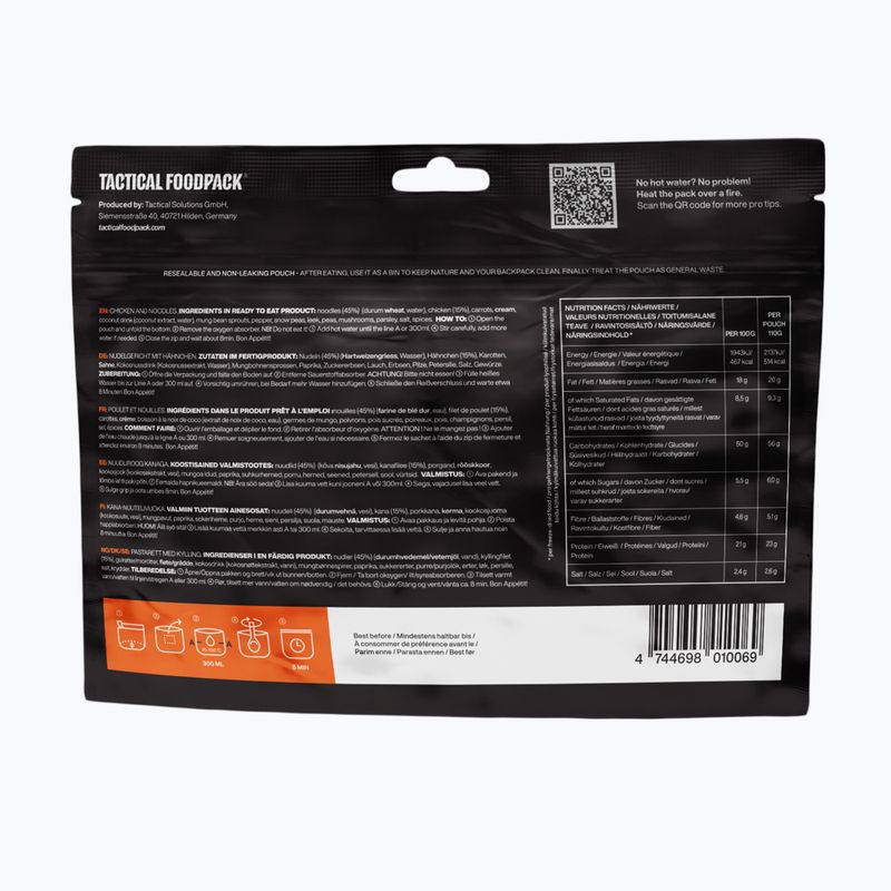 Żywność liofilizowana Tactical Foodpack Chicken and Noodles 110 g 3