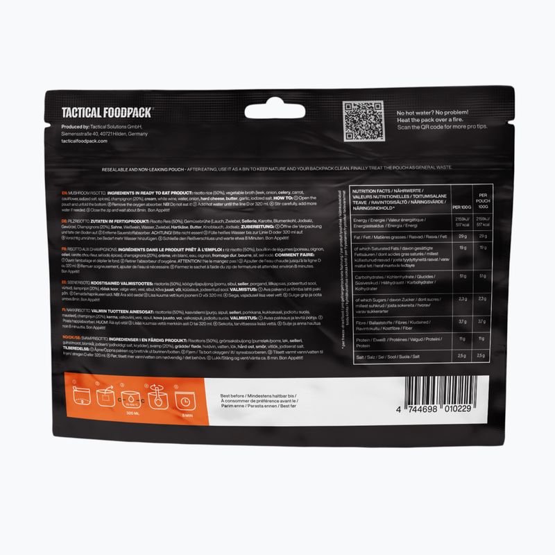 Żywność liofilizowana Tactical Foodpack Mushroom Risotto 100 g 3