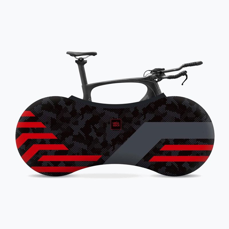 Pokrowiec rowerowy na koła VELOSOCK Red Lines