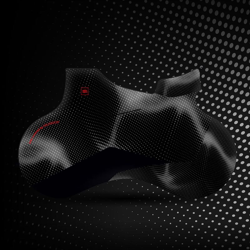 Pokrowiec rowerowy do transportu VELOSOCK Carbon Black MTB WR 5