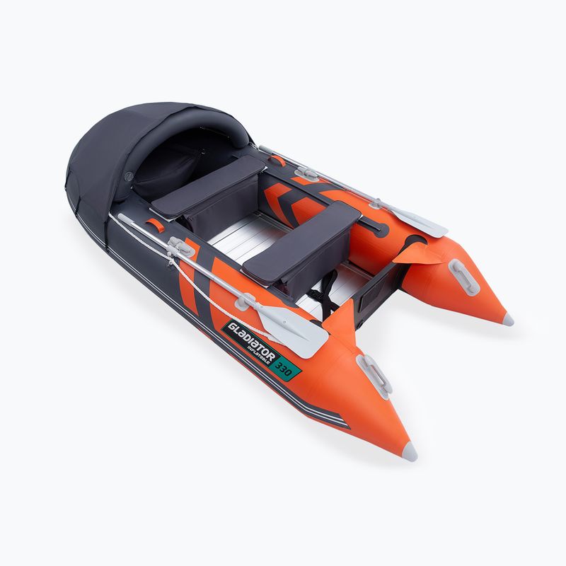 Ponton 4-osobowy Gladiator C330 AD orange/dark gray 2