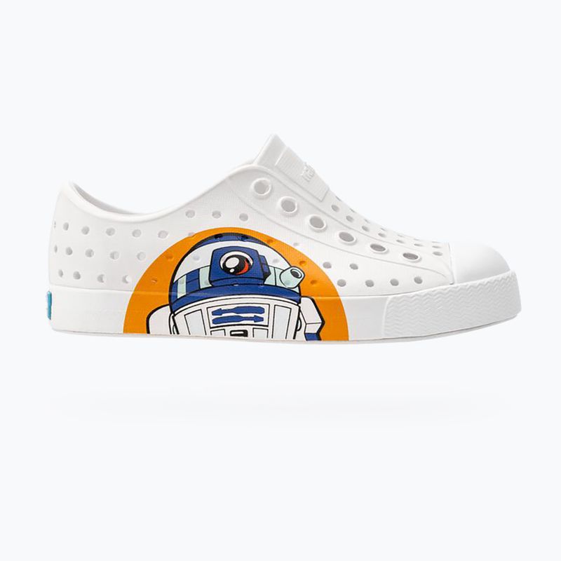 Buty dziecięce Native NA-12112602 Jefferson Block Jr shell white/shell white/droids bff 11