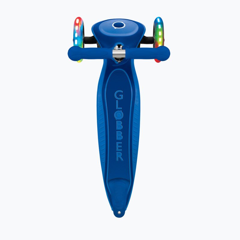 Hulajnoga trójkołowa dziecięca Globber Primo Foldable Plus Lights navy blue 5