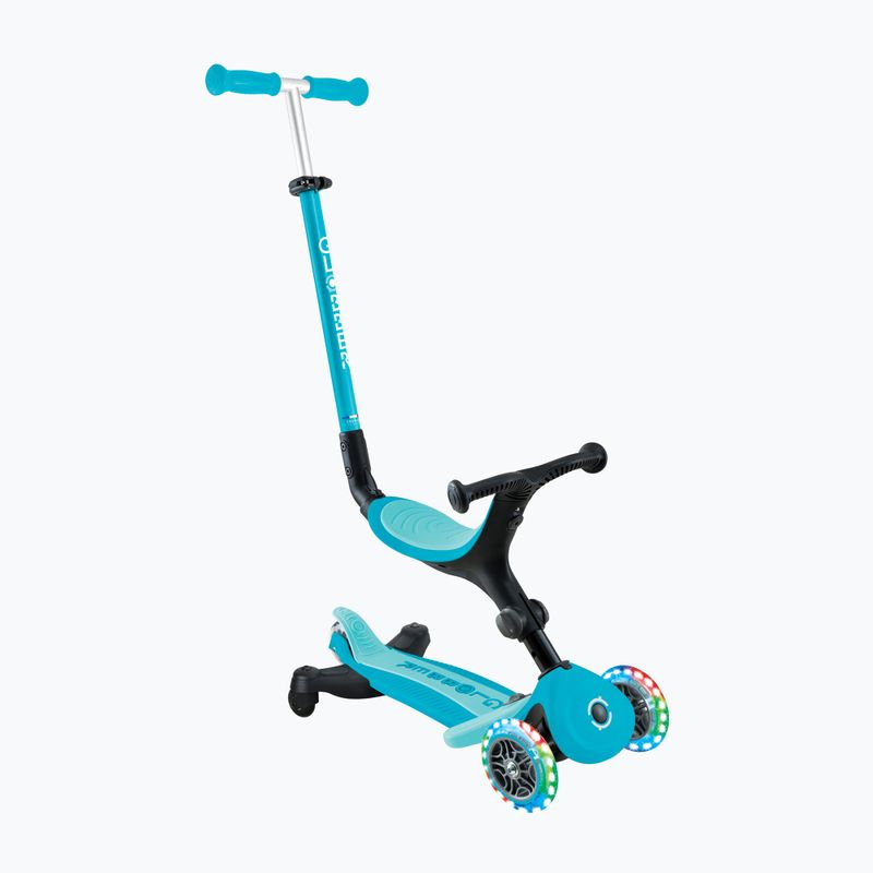 Hulajnoga trójkołowa dziecięca Globber Go.Up Active Lights 360 aqua 3