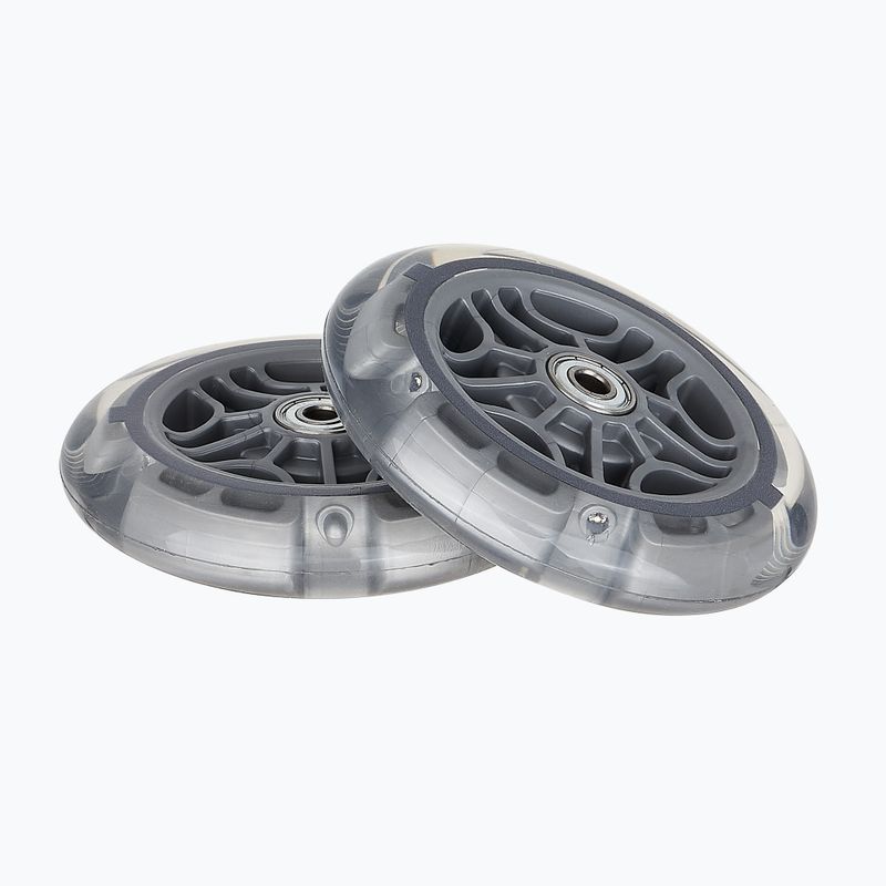 Kółka do hulajnogi Globber LED 121mm ABEC-9 2 szt. led white 2