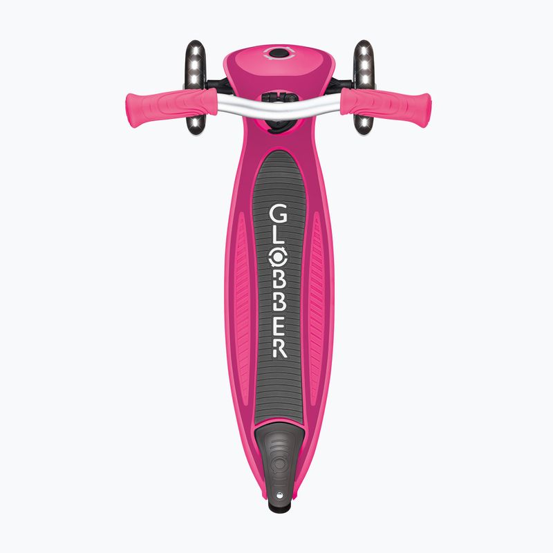 Hulajnoga trójkołowa dziecięca Globber Master Lights fuchsia 5