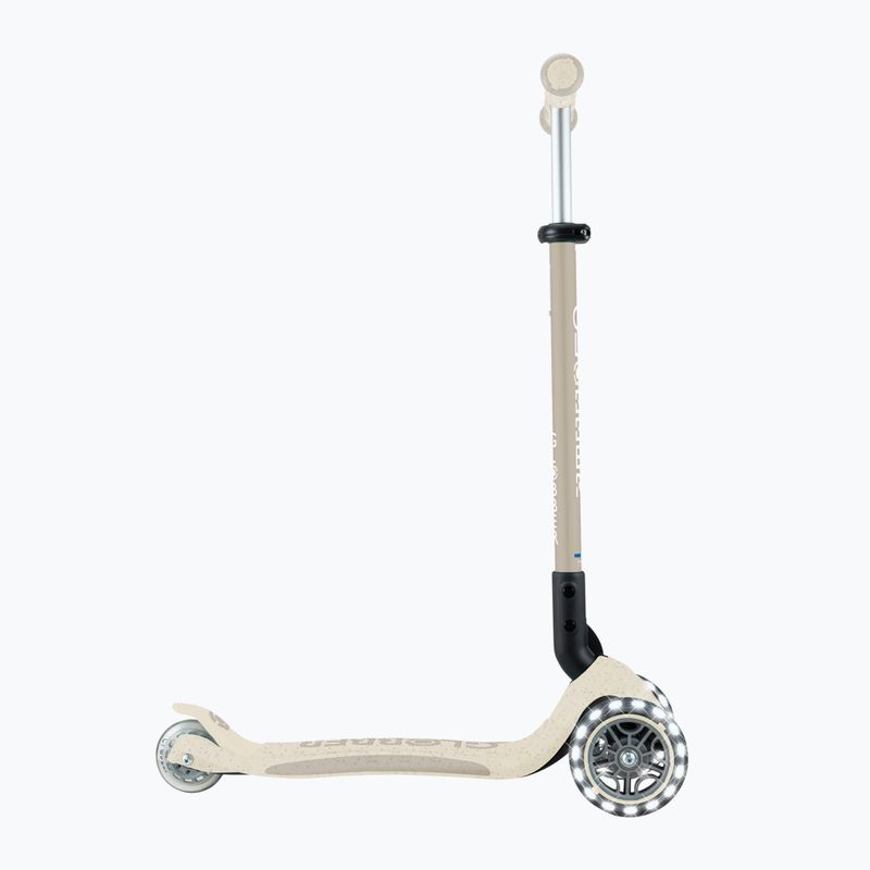 Hulajnoga trójkołowa dziecięca Globber Go.Up Deluxe Lights Ecologic 360 coconut 10